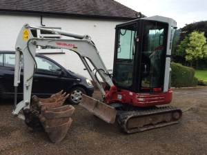 Digger for ground works