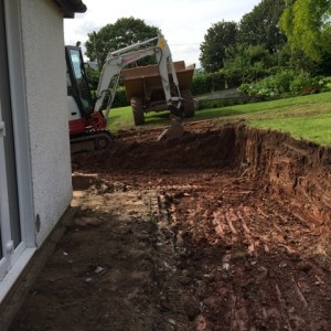 New trench dug