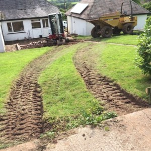 New Road! Tyre tracks