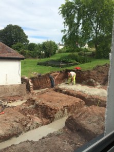 creating a working area