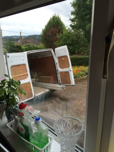 Installation of block and beam 4