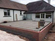 Installation of block and beam 6