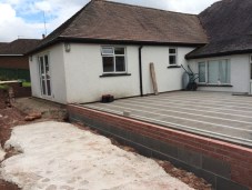 Installation of block and beam 7