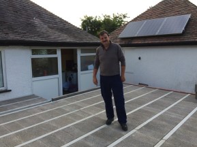 Installation of block and beam 9a