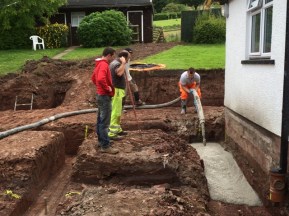 trenches being filled 3