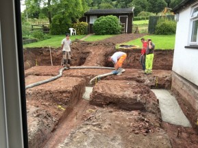 trenches being filled 5