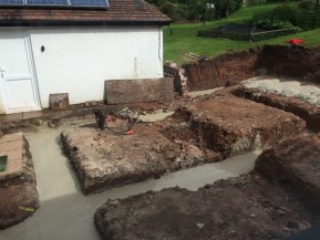 trenches full of concrete 3