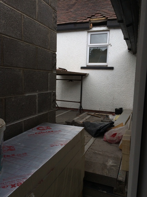 Lintl to go into roof here