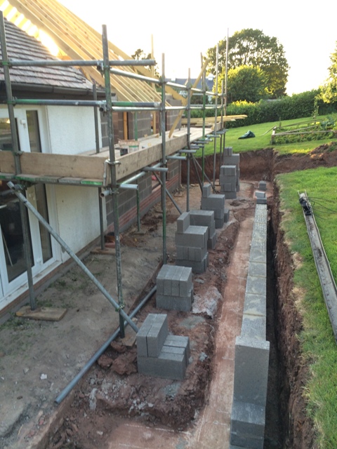 New retaining wall 3