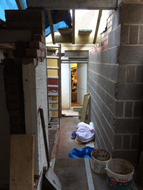 view-from-new-kitchen-area-through-to-back-door-position-and-garage