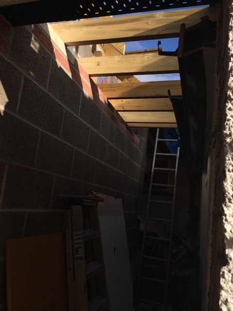 view-of-new-roof-beams-spanning-utility-room-fibre-glass-boards-will-be-used-over-this-part-of-the-roof