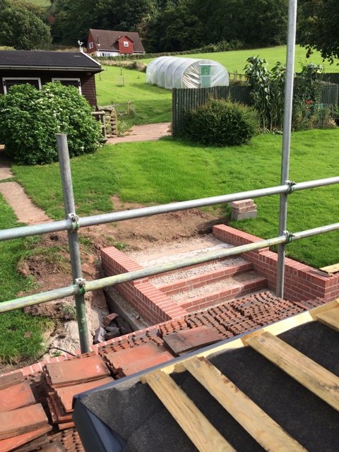view-of-new-steps-from-scaffolding