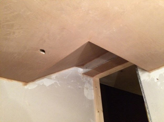 sloping-ceiling-to-new-kitchen-plastered