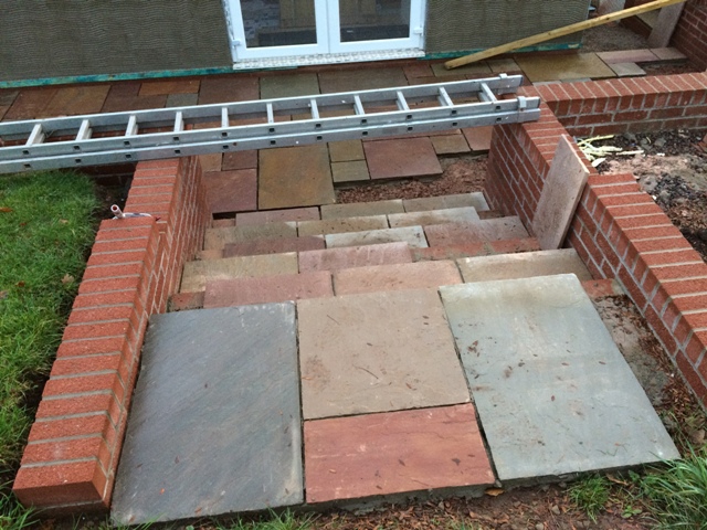 main-steps-to-garden-from-new-kitchen-partially-laid