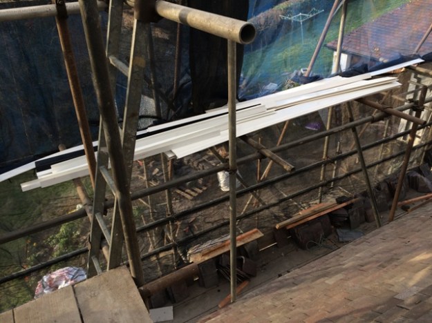 cladding for side of dormer