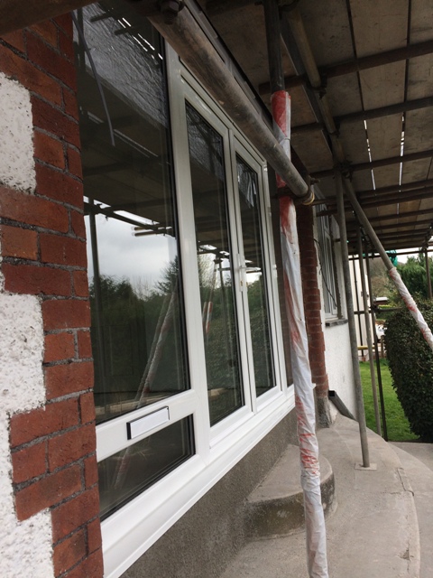 Finally the new French Doors for the front of the house have arrived