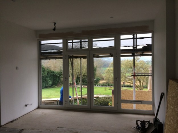 French door with letterbox to the bottom right