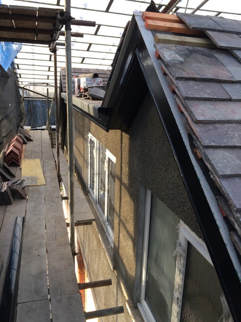 Painted soffet boards 3