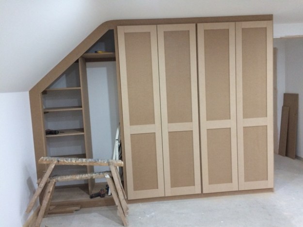 Wardrobes - progress so far